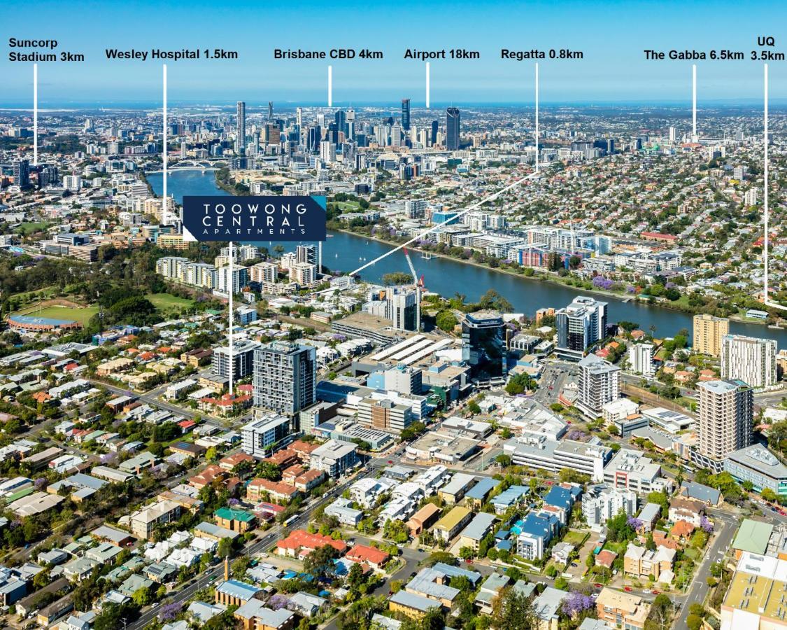 Toowong Central Motel Apartments Μπρίσμπεϊν Εξωτερικό φωτογραφία